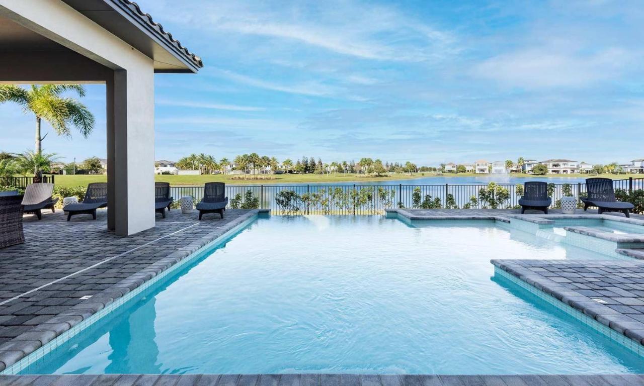 Upscale 8 Bdrm Villa With Home Theater At Reunion Kissimmee Exteriör bild