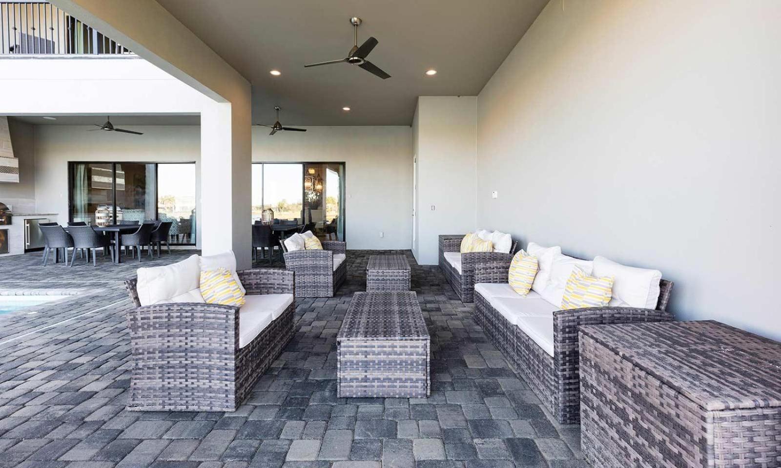 Upscale 8 Bdrm Villa With Home Theater At Reunion Kissimmee Exteriör bild