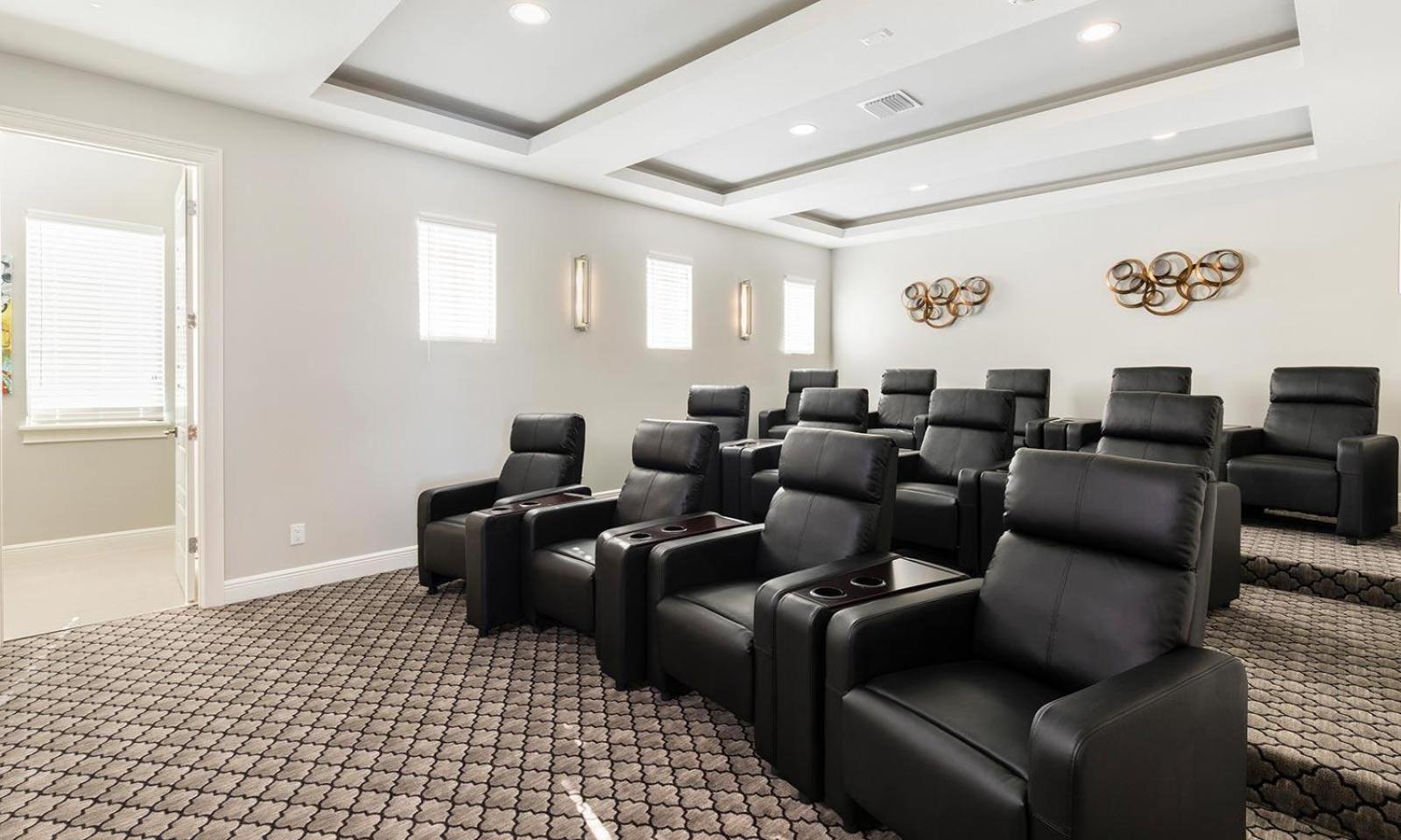 Upscale 8 Bdrm Villa With Home Theater At Reunion Kissimmee Exteriör bild