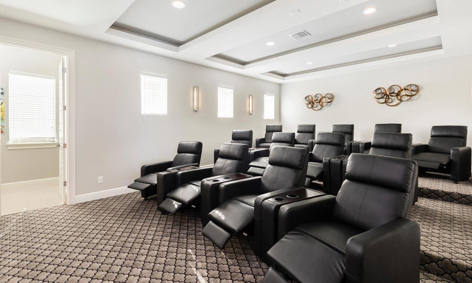 Upscale 8 Bdrm Villa With Home Theater At Reunion Kissimmee Exteriör bild