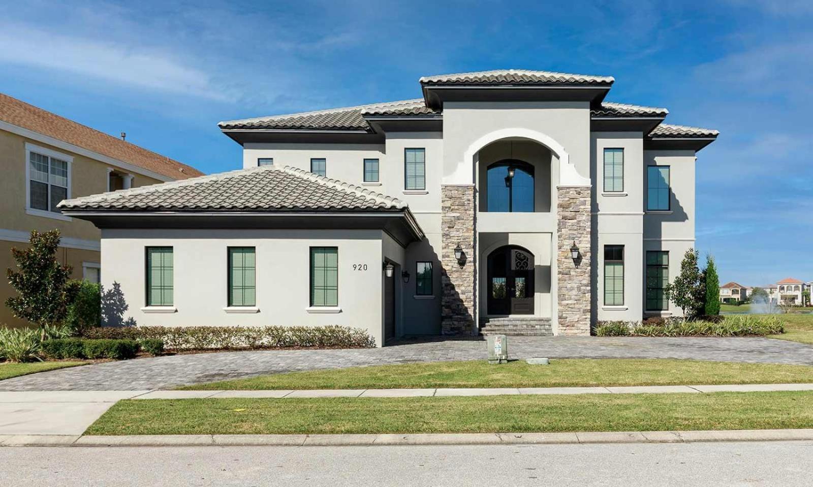 Upscale 8 Bdrm Villa With Home Theater At Reunion Kissimmee Exteriör bild